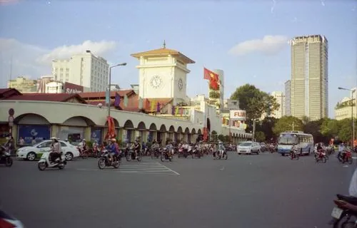 Anh check in cho ben thanh trung tam quan 1 7