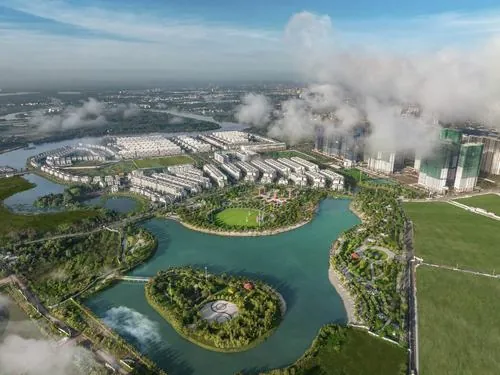 Anh flycam toan canh dai do thi thong minh vinhomes grand park 2