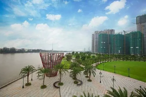 Hinh anh cong vien vinhomes ve dem lung linh anh den 14