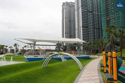 Hinh anh cong vien vinhomes ve dem lung linh anh den 3