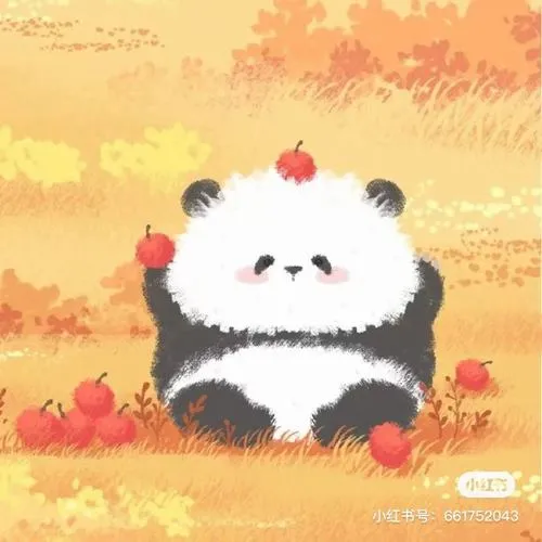 Chú gấu thật cài nơ hồng trên đầu nhìn về phía ống kính máy ảnh với sự tương phản màu sắc tự nhiên của bộ lông tạo nên vẻ dịu dàng khó cưỡng