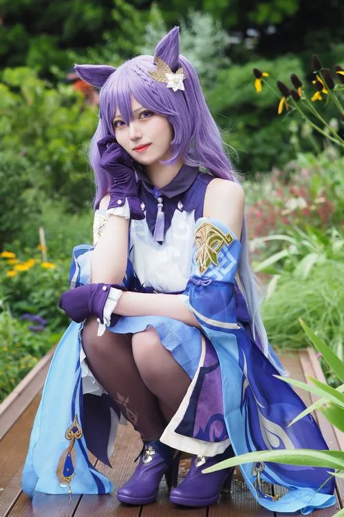 Anh cosplay keqing dep me hon cho anh em ngam nhin 15
