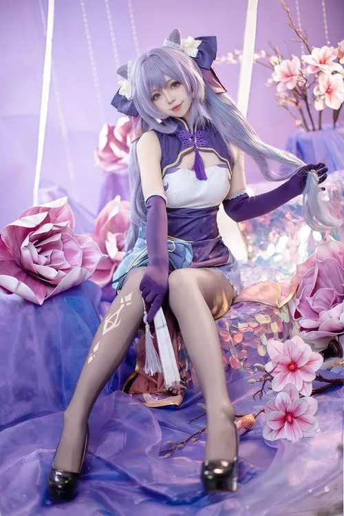 Anh cosplay keqing dep me hon cho anh em ngam nhin 22