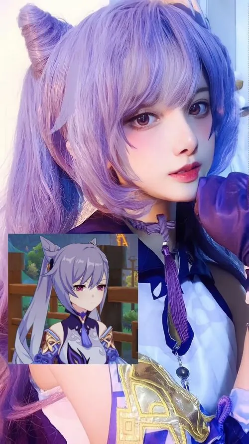 Anh cosplay keqing dep me hon cho anh em ngam nhin 3