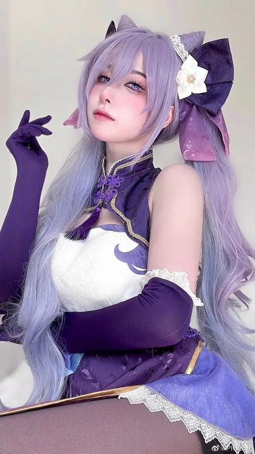Anh cosplay keqing dep me hon cho anh em ngam nhin 4