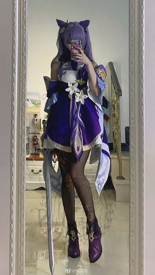 Anh cosplay keqing dep me hon cho anh em ngam nhin 9