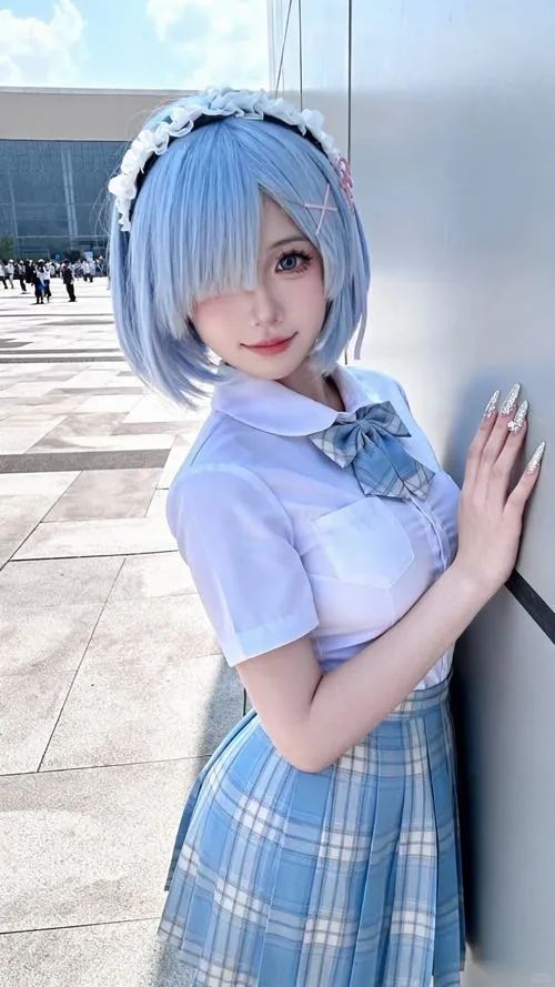 Anh gai xinh cosplay rem dep hut hon moi anh nhin 10