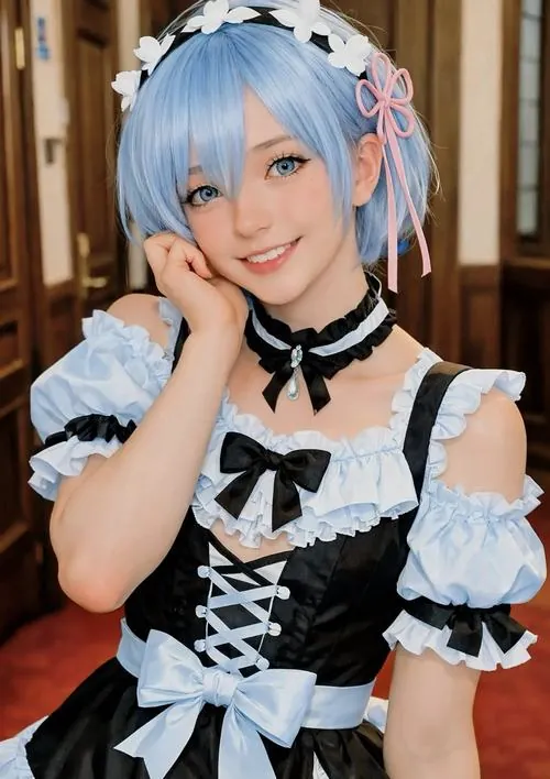 Anh gai xinh cosplay rem dep hut hon moi anh nhin 32