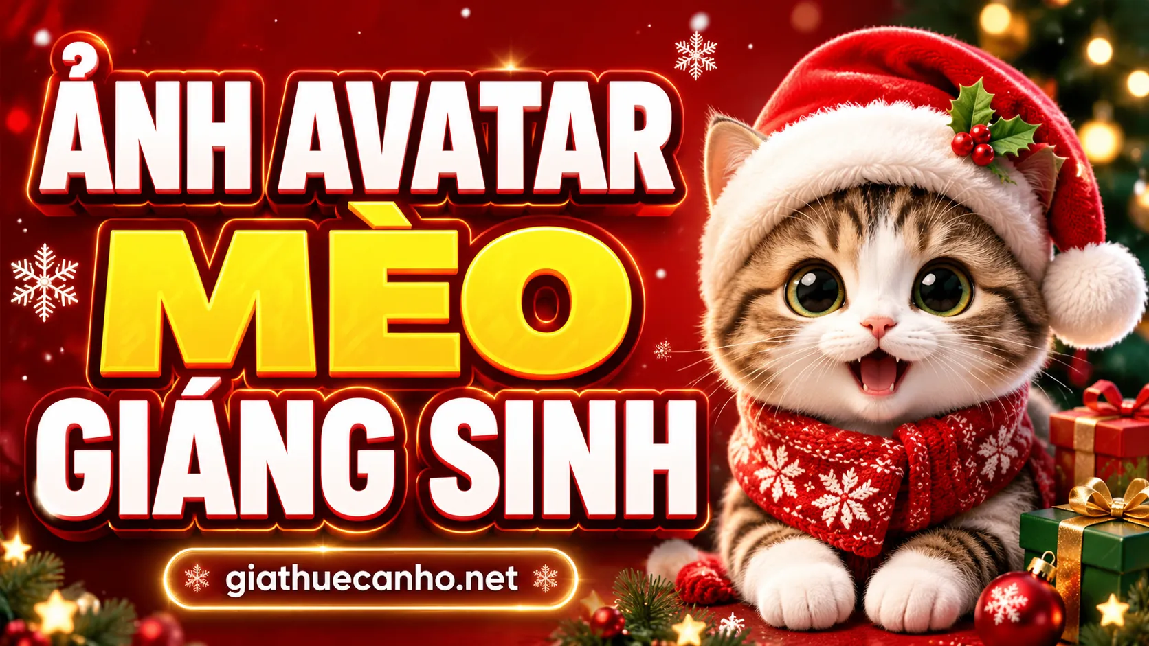 Avatar meo giang sinh thumb