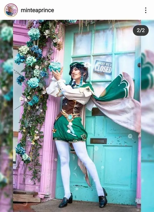Bo suu tap anh venti cosplay dep me hon cho canh may rau 8