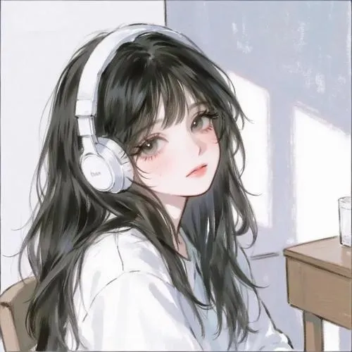 Hinh dai dien nu deo headphone doc dao va ca tinh 16