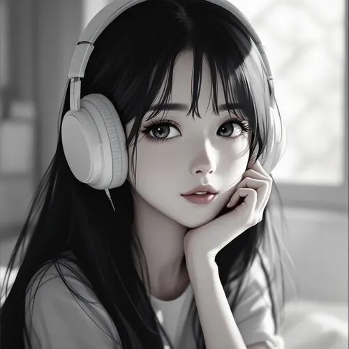 Hinh dai dien nu deo headphone doc dao va ca tinh 25