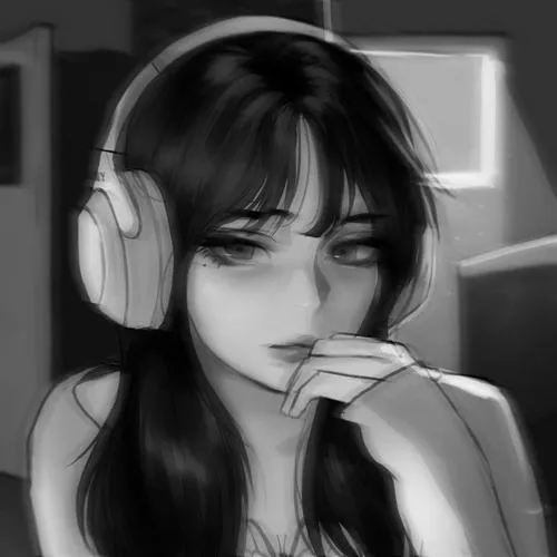 Hinh dai dien nu deo headphone doc dao va ca tinh 28