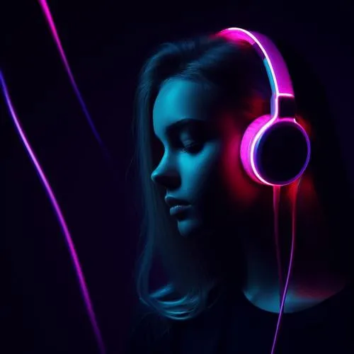 Hinh dai dien nu deo headphone doc dao va ca tinh 31