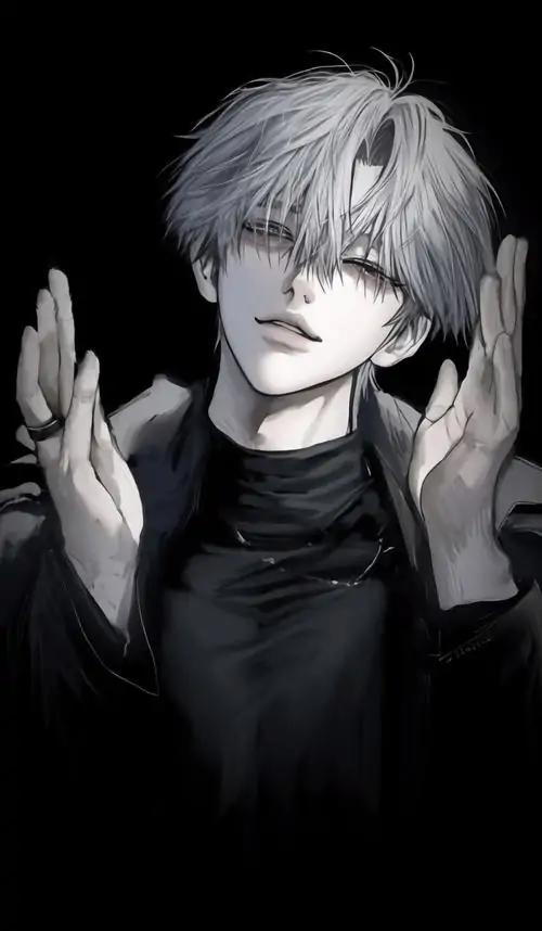 Hinh nen anime nam den trang lanh lung va cuon hut 23