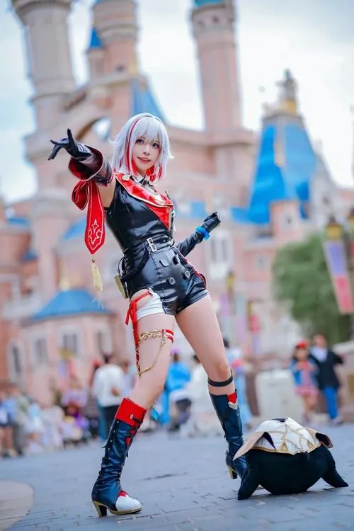 Hinh nen my nu cosplay honkai star rail quyen ru 5