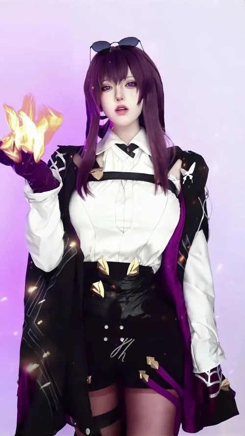 Hinh nen my nu cosplay honkai star rail quyen ru 7