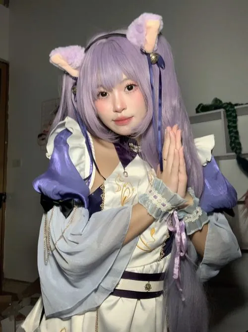 Tai anh gai xinh hoa trang keqing chat luong cao 6