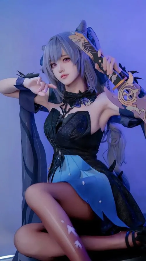 Top hinh cosplay keqing kieu ky quyen ru nhat 11