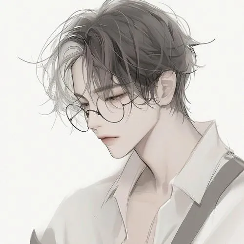 Top hinh ve anime nam trang den nghe thuat nhat 15