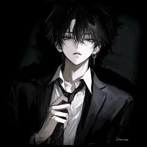 Top hinh ve anime nam trang den nghe thuat nhat 9