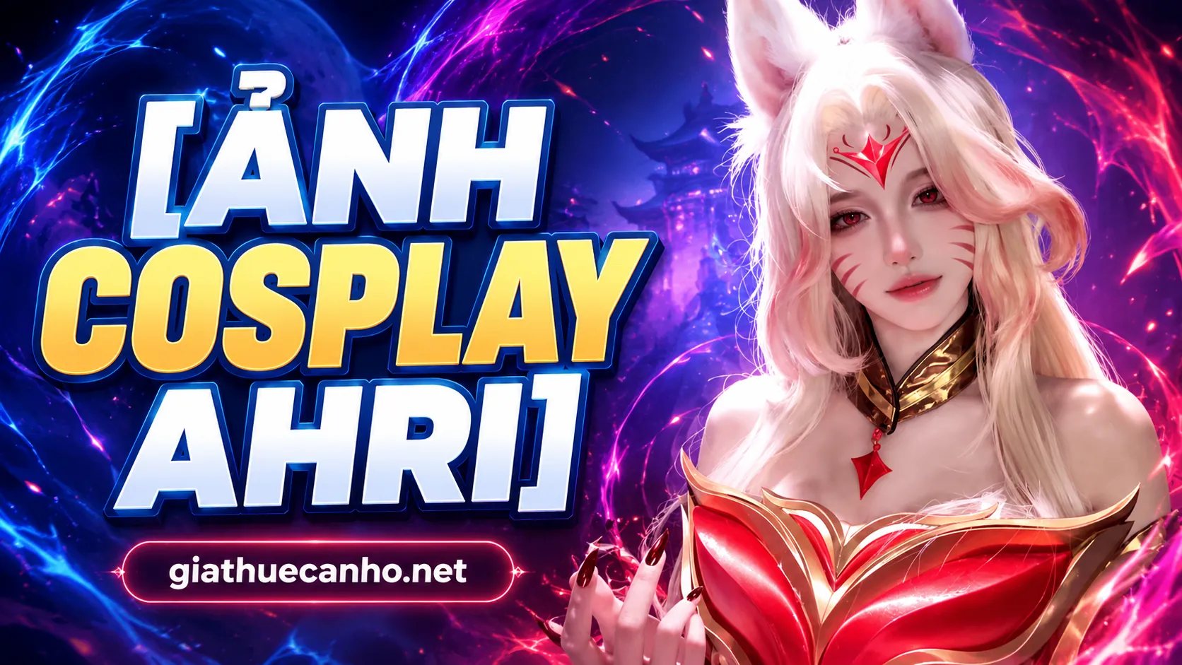 Anh cosplay ahri thumb