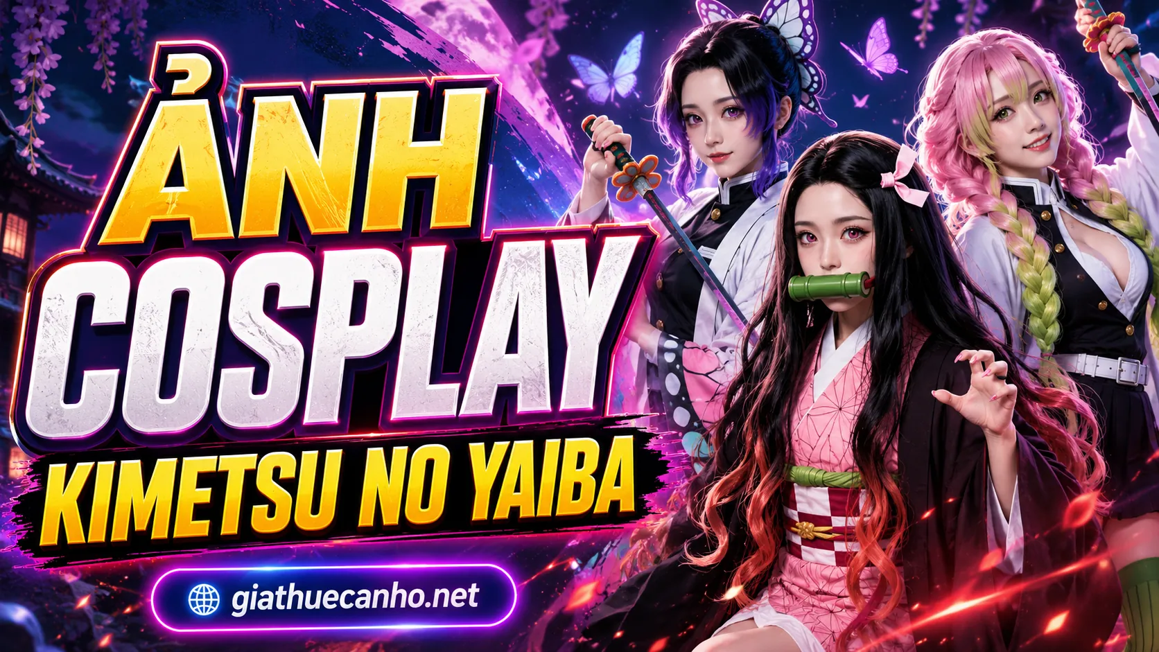 Anh cosplay kimetsu no yaiba thumb