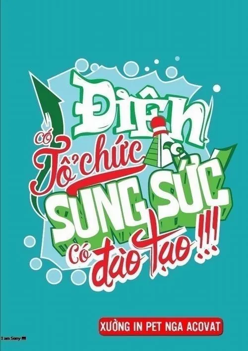 Logo lớp đặt giữa nền màu xanh dương, đường nét gọn gàng giúp tập thể dễ nhận diện khi xuất hiện trên nhóm chung.