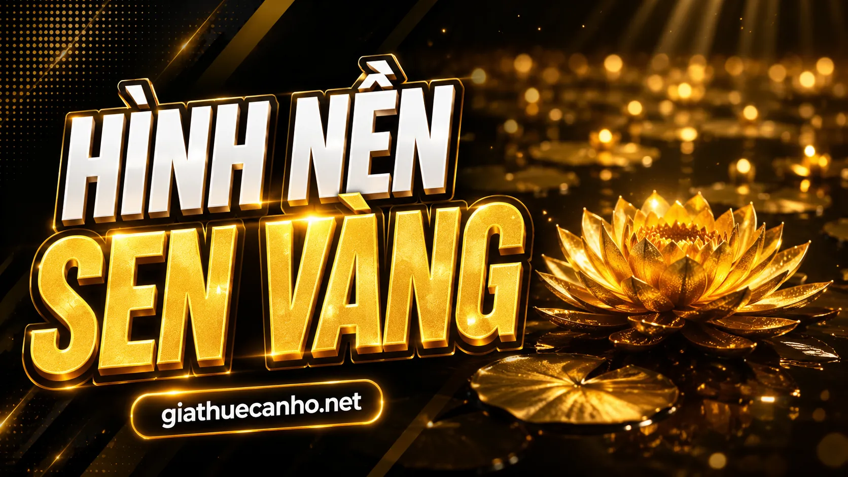 Hinh nen sen vang thumb