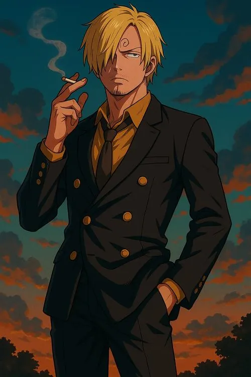 Tong hop tranh ve sanji tuyet dep cho nguoi ham mo 11