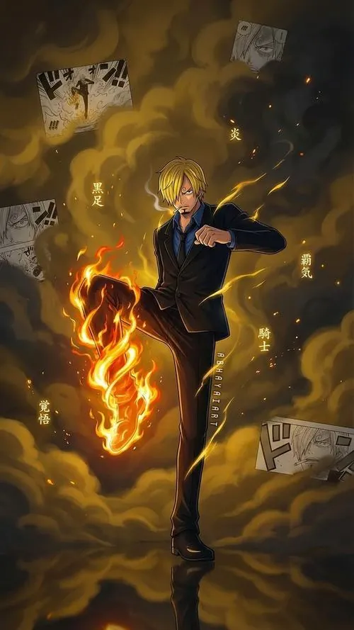Tong hop tranh ve sanji tuyet dep cho nguoi ham mo 2