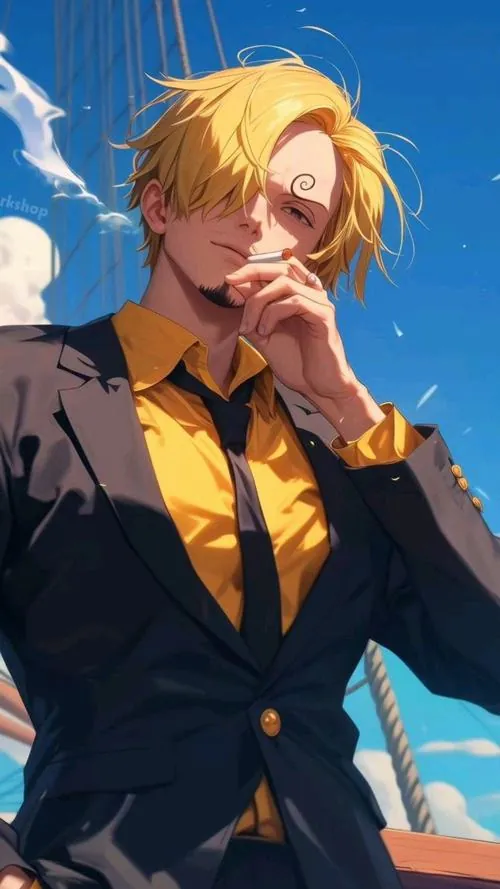 Tong hop tranh ve sanji tuyet dep cho nguoi ham mo 6