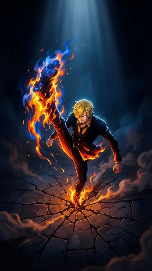 Tong hop tranh ve sanji tuyet dep cho nguoi ham mo 7