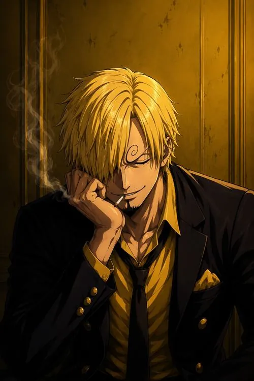 Tong hop tranh ve sanji tuyet dep cho nguoi ham mo 8