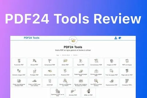PDF24 Tools – Bộ công cụ PDF trực tuyến