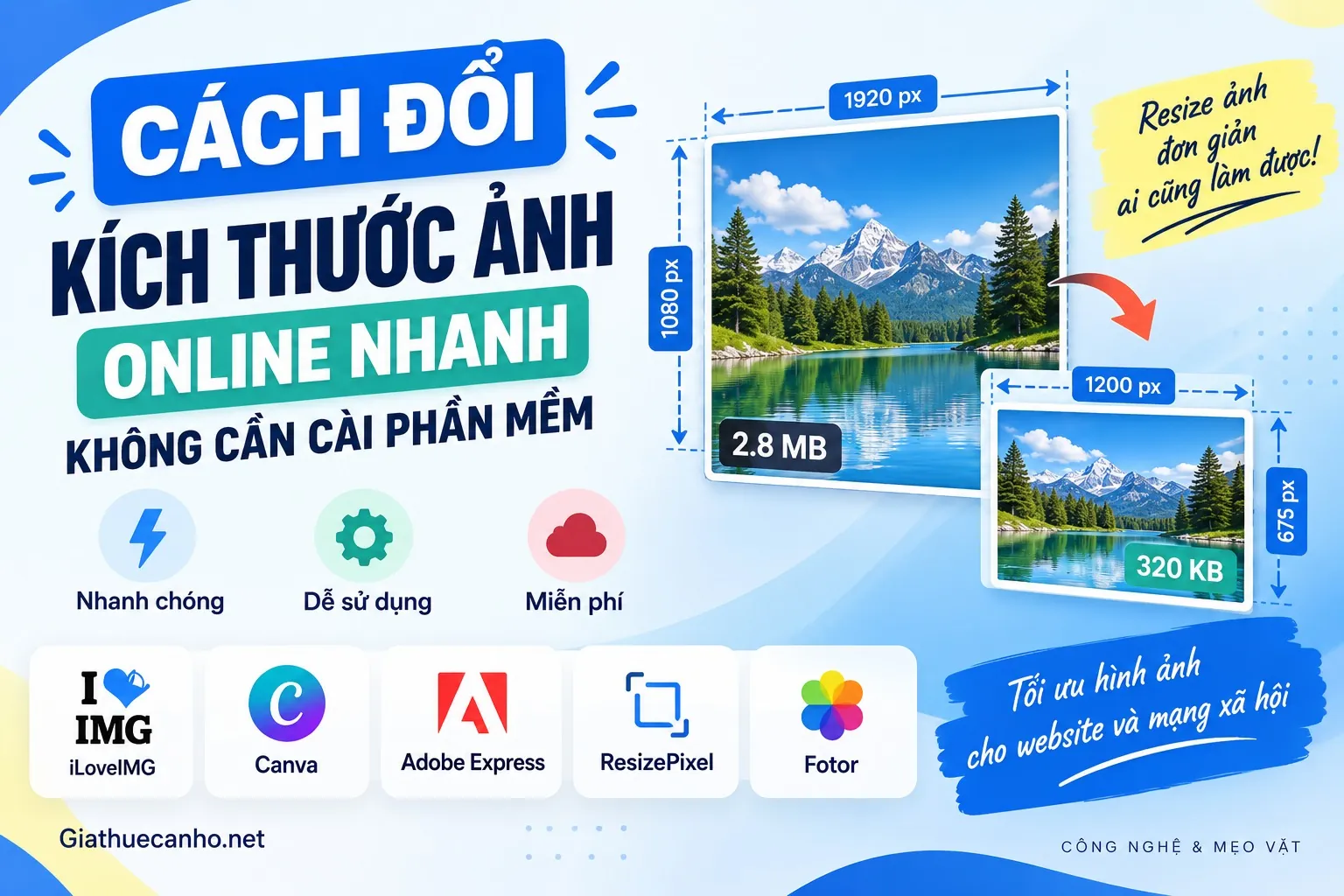 Cach doi kich thuoc anh online nhanh khong can cai phan mem