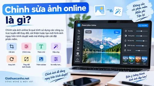 Chỉnh sửa ảnh online là gì?