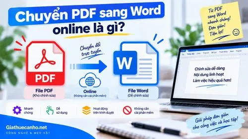 Chuyển PDF sang Word online là gì?