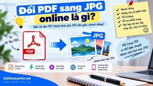 Đổi PDF sang JPG online là gì?