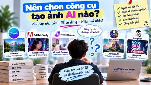 Nên chọn công cụ tạo ảnh AI nào?