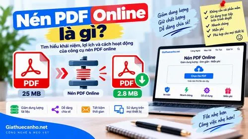 Nén PDF online là gì?