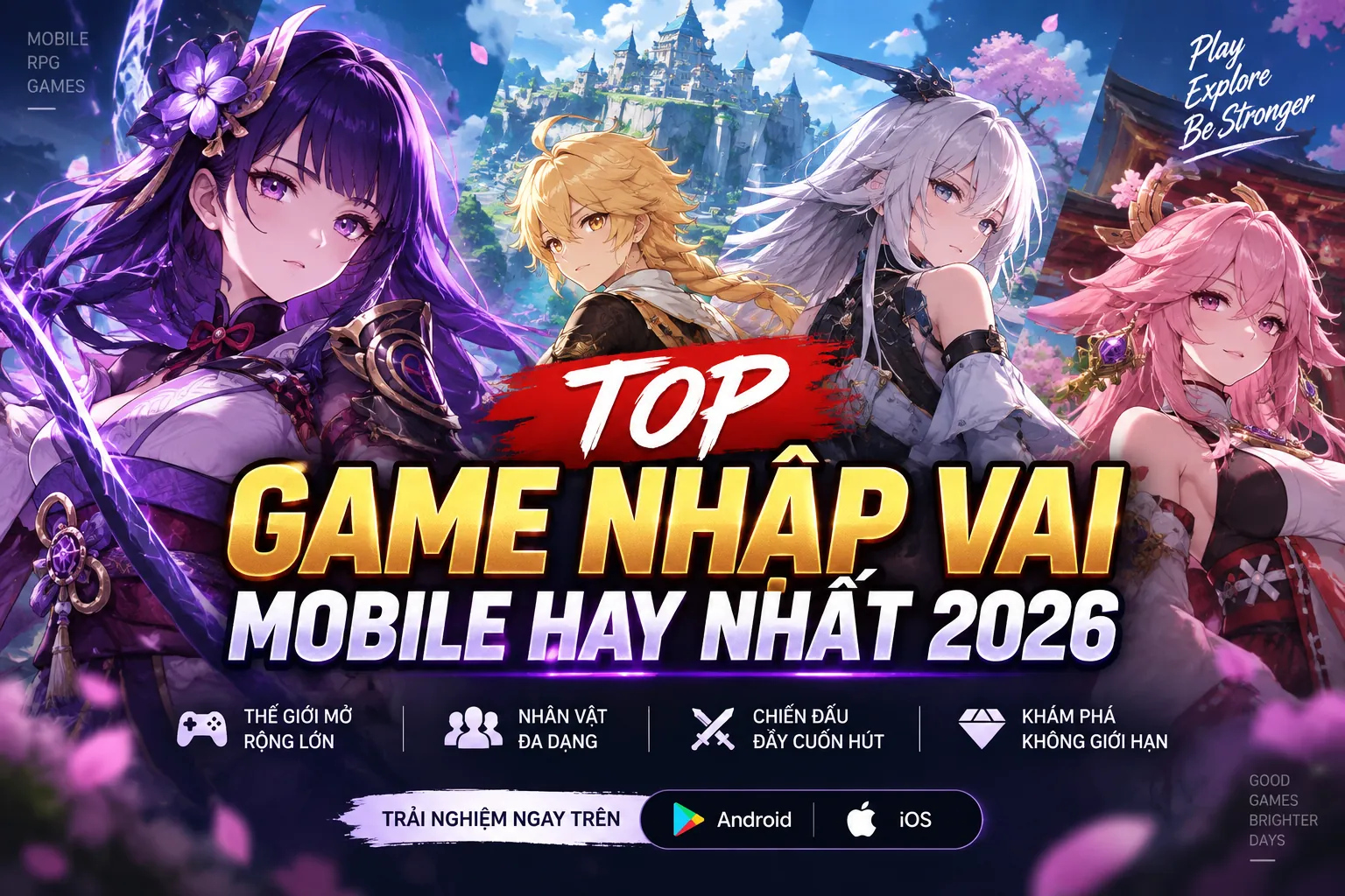 Top game nhap vai mobile hay nhat 2026 dang choi