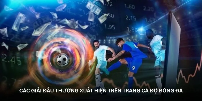 Các giải đấu thường xuất hiện trên Trang cá độ bóng đá